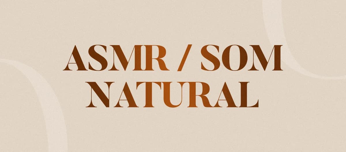 ASMR (som natural)
