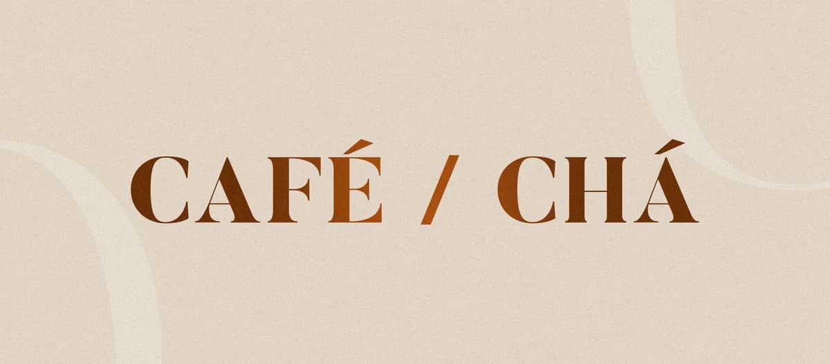 Café / chá
