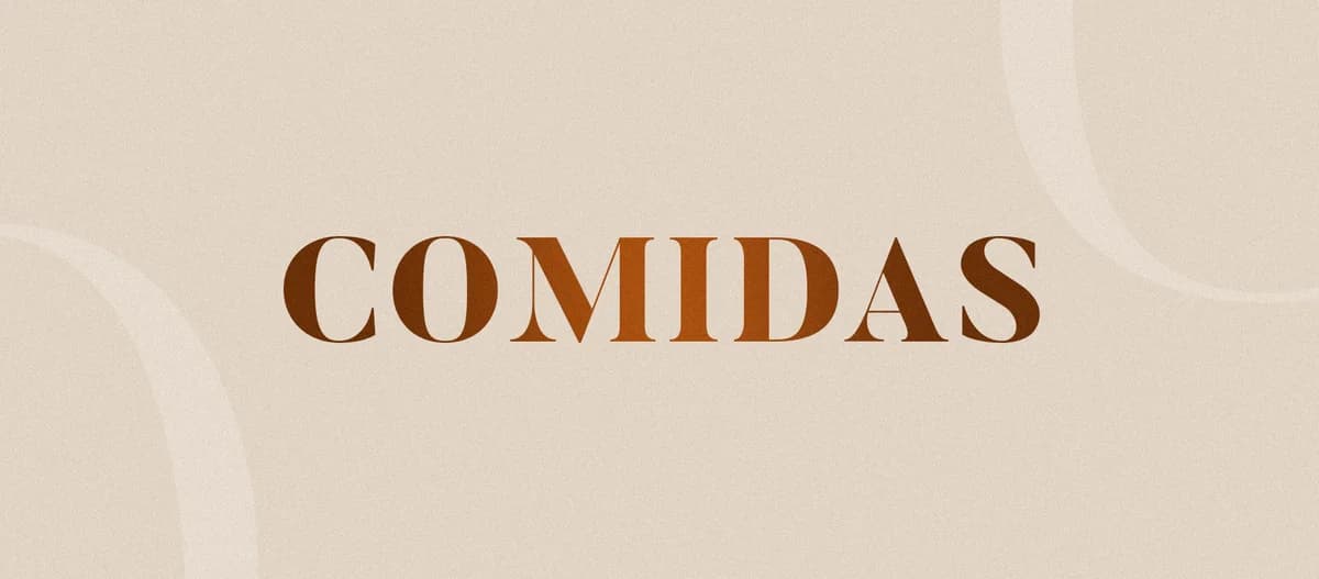 Comidas